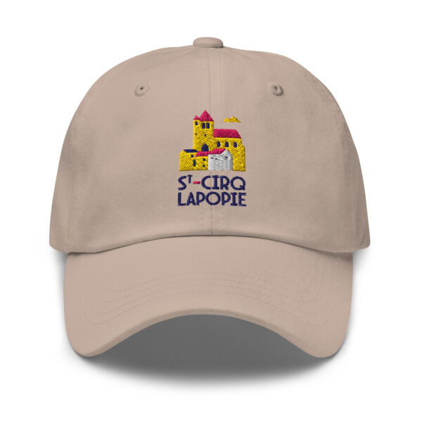 Casquette brodée <br> St-Cirq-Lapopie en couleur – Image 3