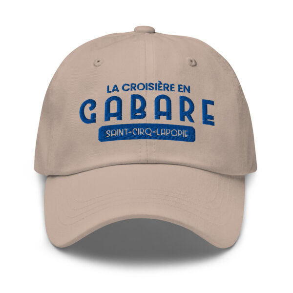 Casquette brodée <br> La croisière en Gabare