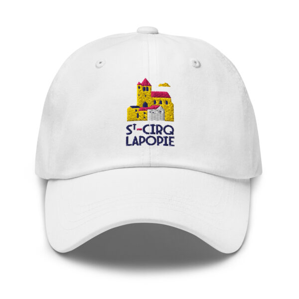 Casquette brodée <br> St-Cirq-Lapopie en couleur