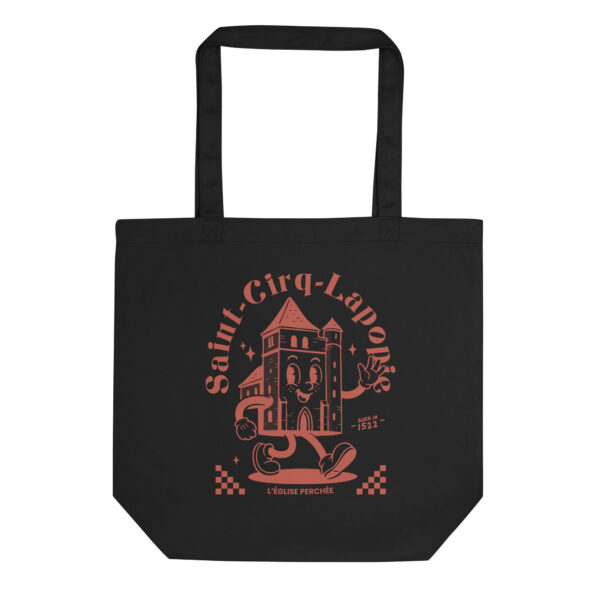 Tote Bag coton Bio <br> L'église perchée - Image 2