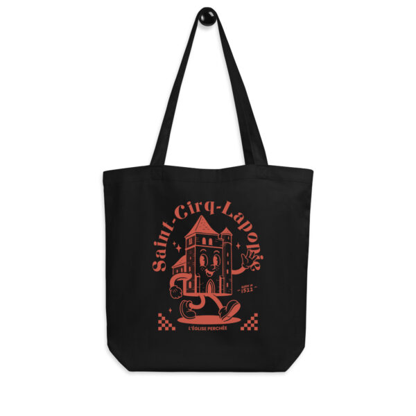 Tote Bag coton Bio <br> L'église perchée - Image 4