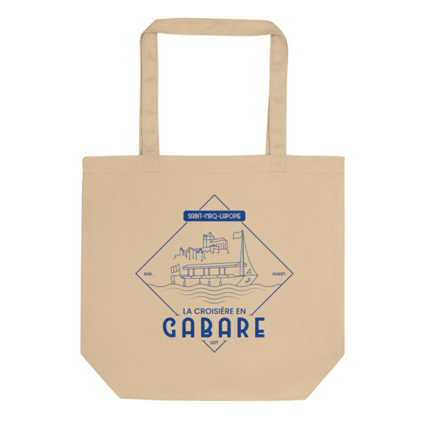 Tote Bag coton Bio <br> La croisière en Gabare - Image 2