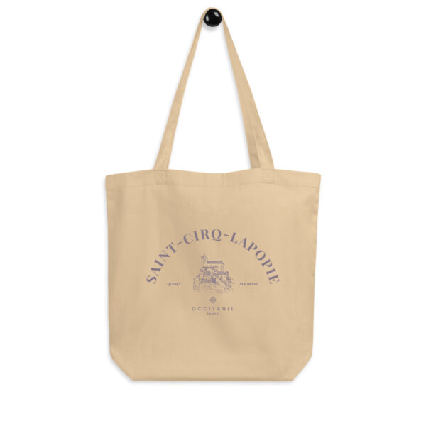 Tote Bag coton Bio <br> Saint-Cirq-Lapopie - Image 3