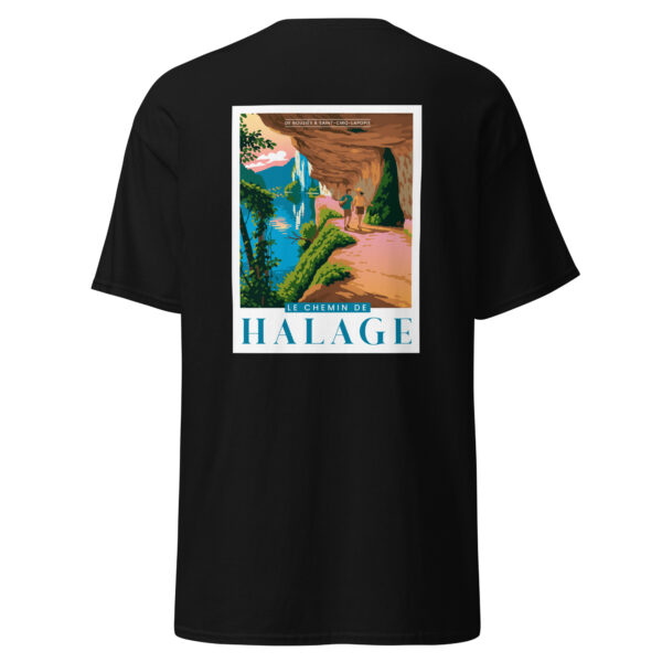 T-shirt unisexe <br> Le chemin de Halage – Image 7