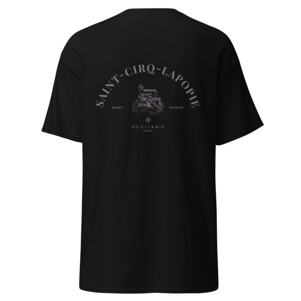 T-shirt unisexe <br> Saint-Cirq-Lapopie – Image 3