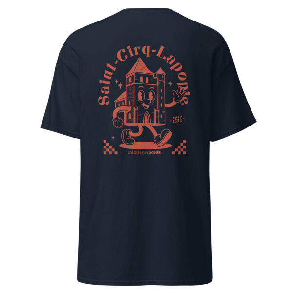 T-shirt unisexe <br> L'église perchée – Image 3