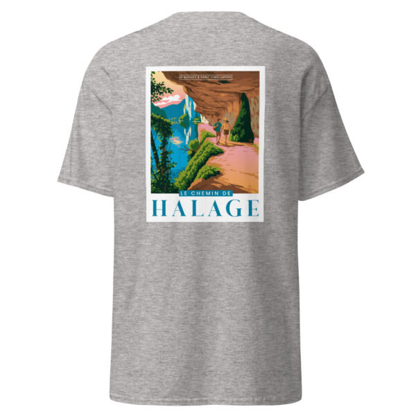 T-shirt unisexe <br> Le chemin de Halage – Image 3