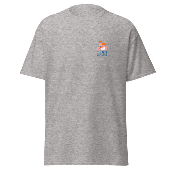 T-shirt unisexe <br> St-Cirq-Lapopie en couleur – Image 7
