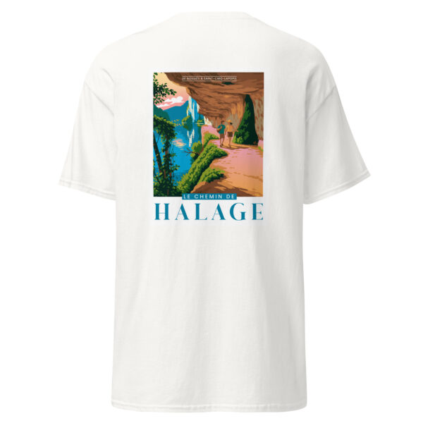 T-shirt unisexe <br> Le chemin de Halage