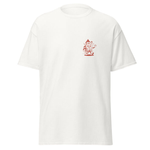 T-shirt unisexe <br> L'église perchée – Image 2