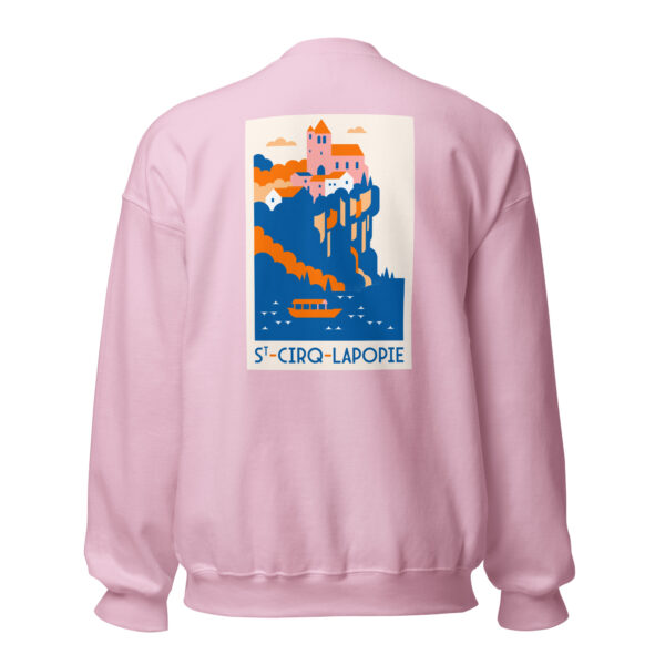 Sweat unisexe <br> St-Cirq-Lapopie en couleur