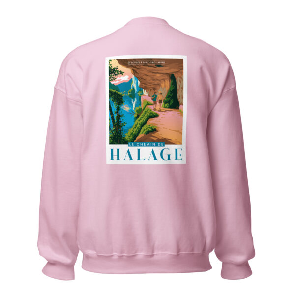 Sweat unisexe <br> Le chemin de Halage - Image 3