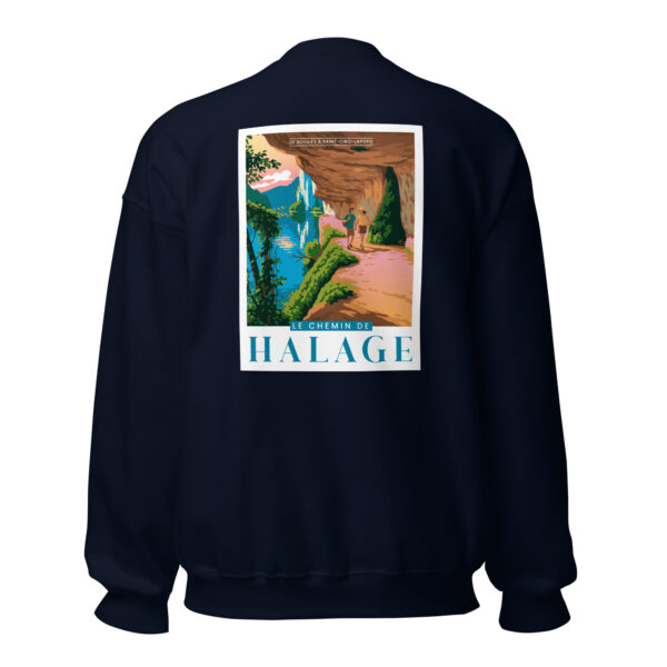 Sweat unisexe <br> Le chemin de Halage - Image 7