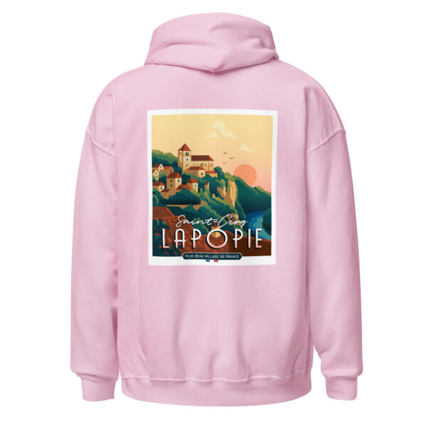 Hoodie unisexe <br> Le plus beau village de France – Image 3