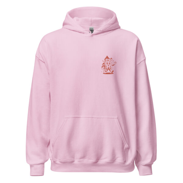 Hoodie unisexe <br> L'église perchée – Image 2