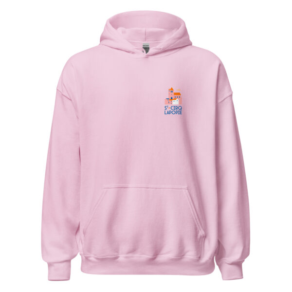 Hoodie unisexe <br> St-Cirq-Lapopie en couleur – Image 6