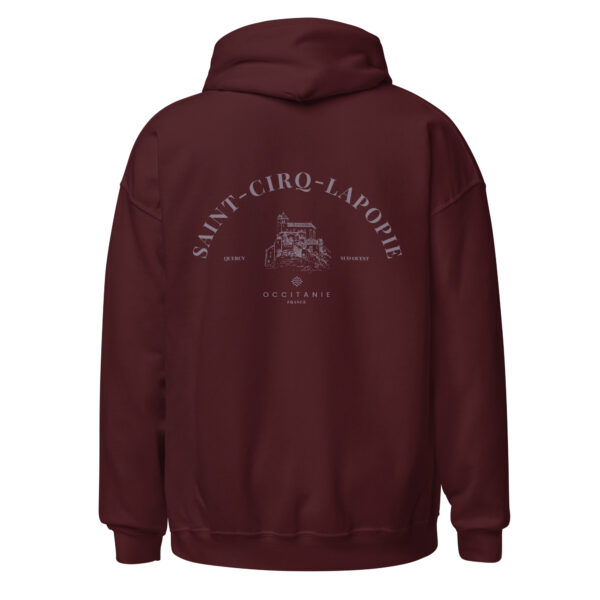 Hoodie unisexe <br> Saint-Cirq-Lapopie – Image 3
