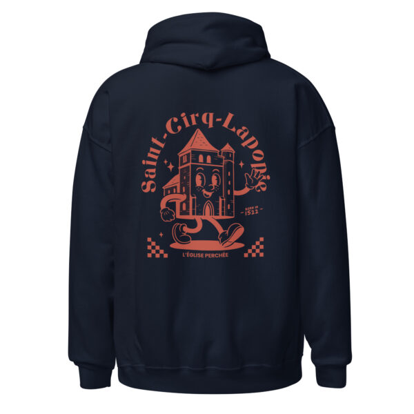 Hoodie unisexe <br> L'église perchée – Image 5