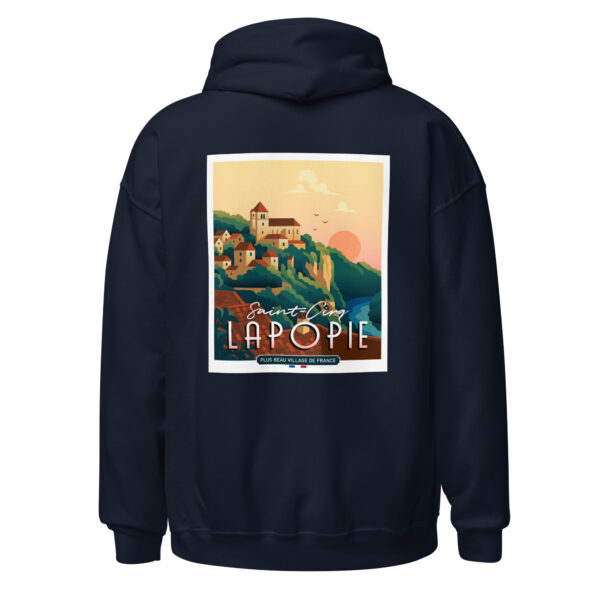 Hoodie unisexe <br> Le plus beau village de France – Image 7