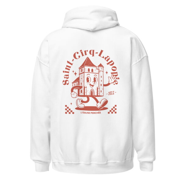 Hoodie unisexe <br> L'église perchée – Image 3